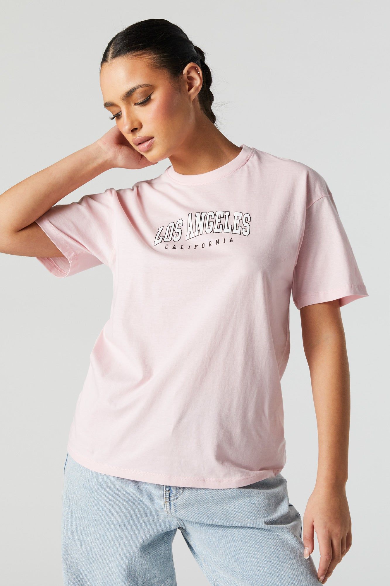 Los Angeles Graphic Boyfriend T-Shirt sold by Urban Planet product image thumbnail 2