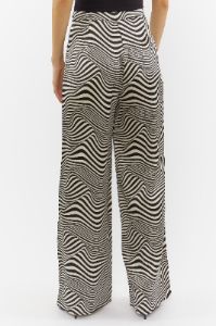 Zebra Print Wide Leg Pant sold by Urban Planet
