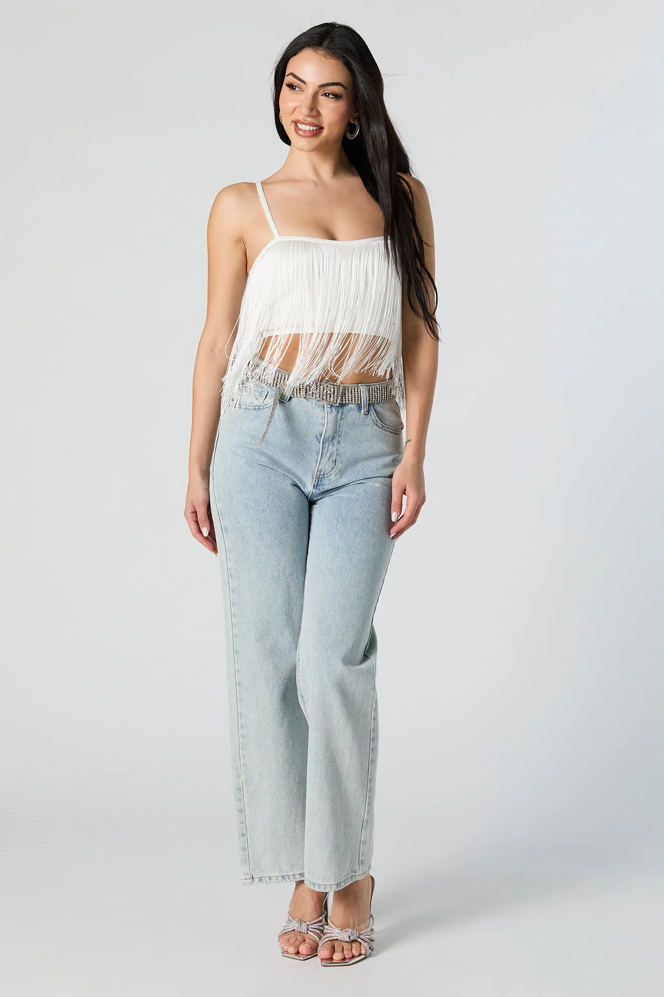 Fringe Crop Top sold by Urban Planet product image thumbnail 4