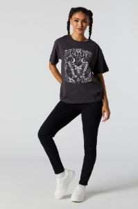 Be Grateful Graphic Boyfriend T-Shirt sold by Urban Planet