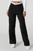 Contrast Waist Straight Leg Dress Pant sold by Urban Planet