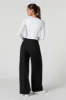 Contrast Waist Straight Leg Dress Pant sold by Urban Planet