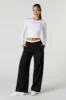 Contrast Waist Straight Leg Dress Pant sold by Urban Planet
