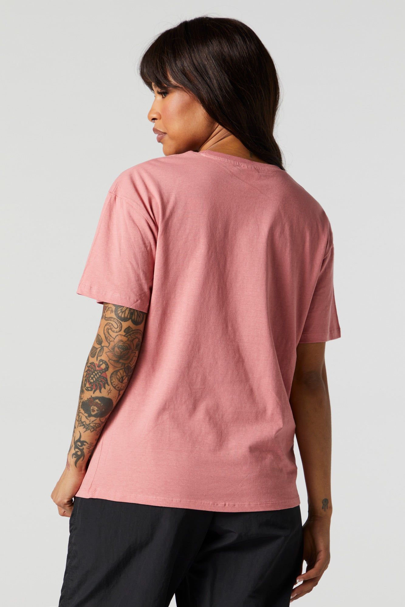 Follow Your Path Graphic Boyfriend T-Shirt sold by Urban Planet product image thumbnail 4