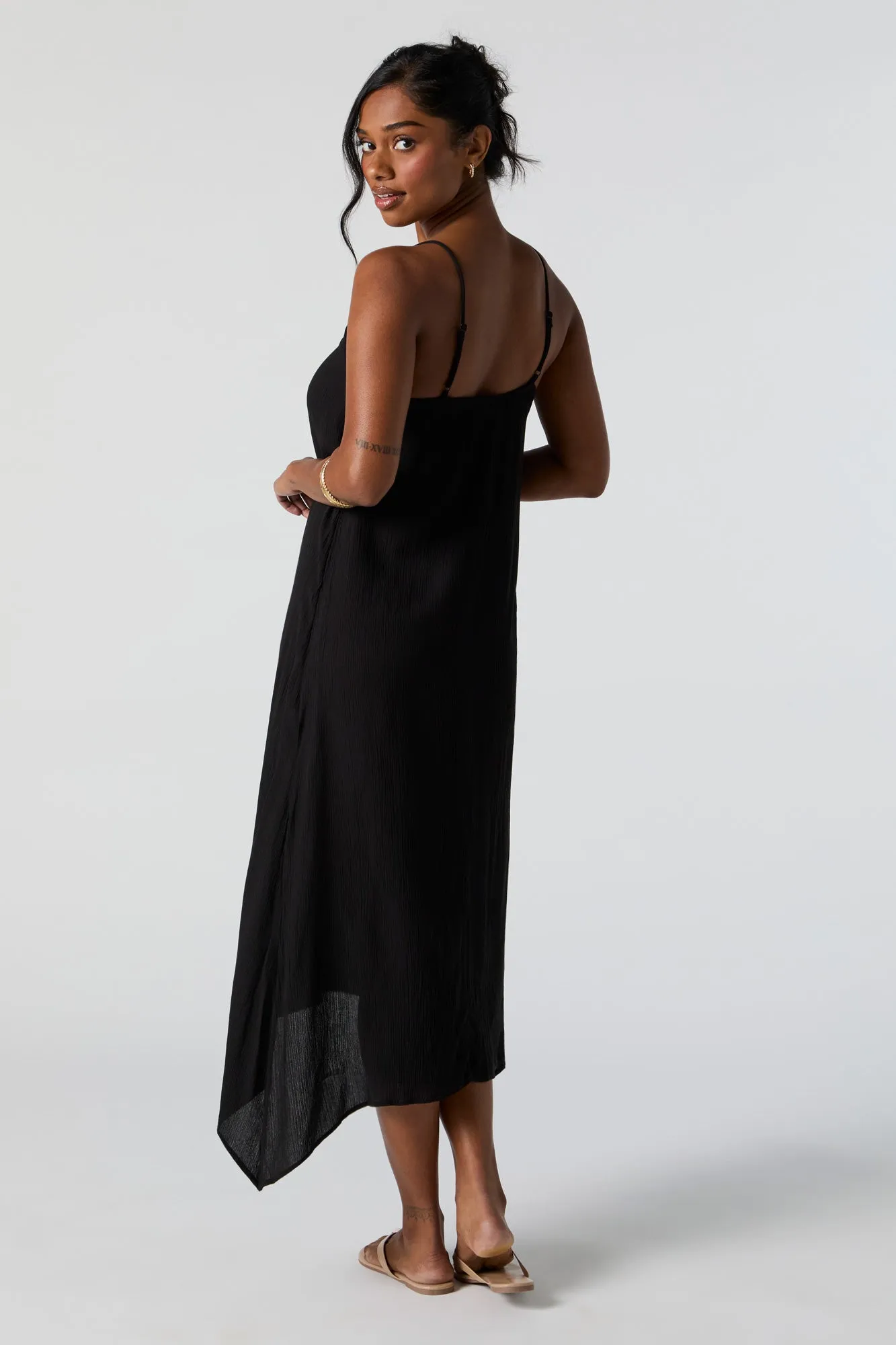 Robe midi avec pampilles et encolure en V sold by Urban Planet product image thumbnail 3