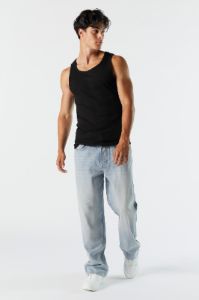 Medium Wash Loose Jean sold by Urban Planet