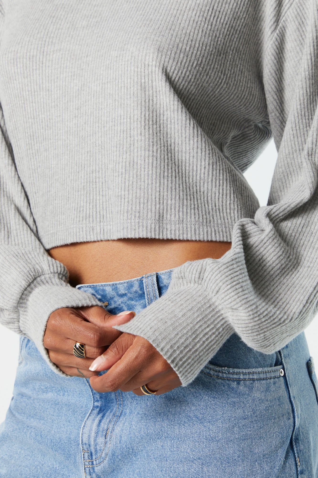 Ribbed Knit Turtleneck Sweater sold by Urban Planet product image thumbnail 4