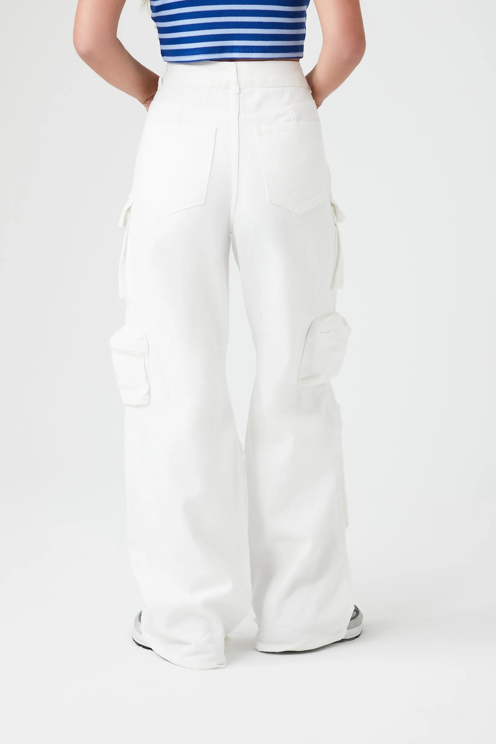 Multi Pocket Wide Leg Cargo Jean sold by Urban Planet product image thumbnail 3