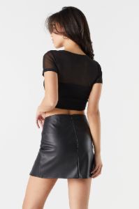 Mesh Sleeve Corset Top sold by Urban Planet