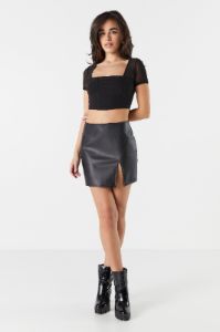 Mesh Sleeve Corset Top sold by Urban Planet