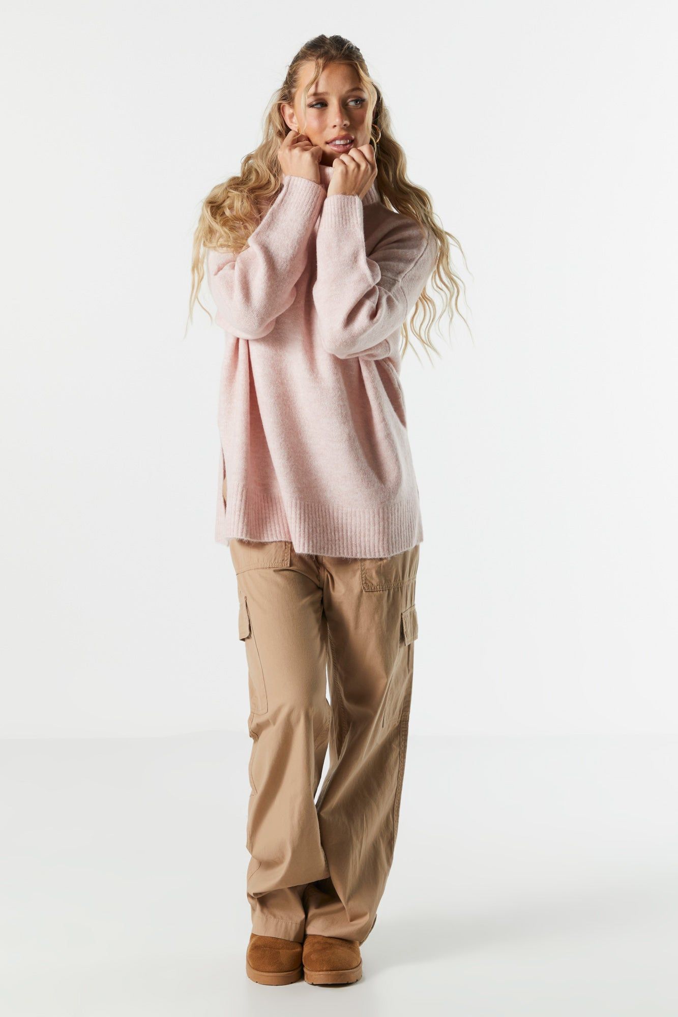 Knit Turtleneck Tunic sold by Urban Planet product image thumbnail 3