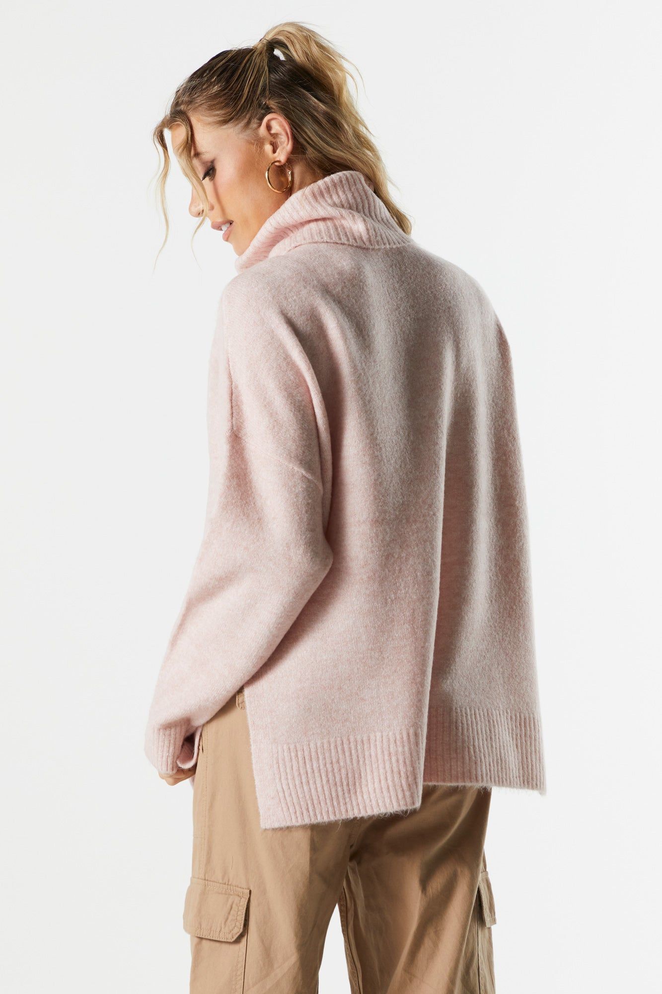 Knit Turtleneck Tunic sold by Urban Planet product image thumbnail 2