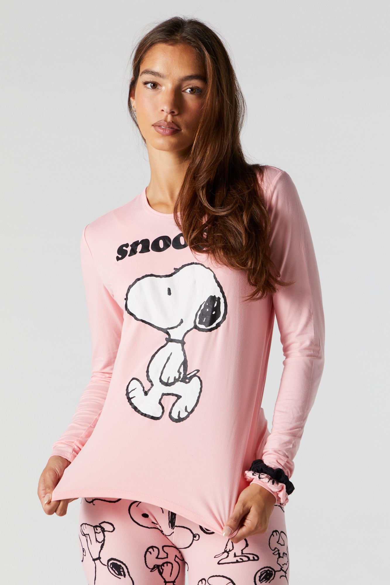 Ensemble pyjama à imprimé Snoopy sold by Urban Planet product image thumbnail 2