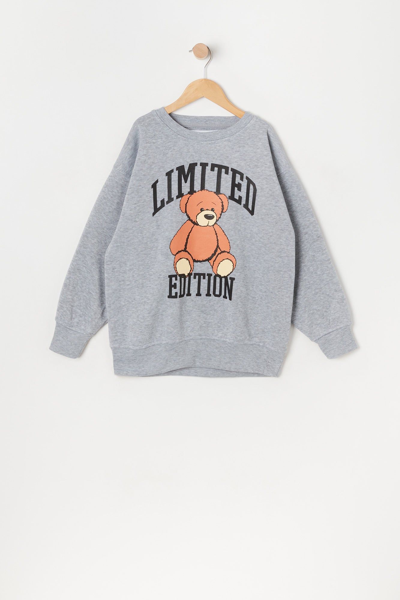 Girls Limited Edition Graphic Oversized Fleece Sweatshirt sold by Urban Planet