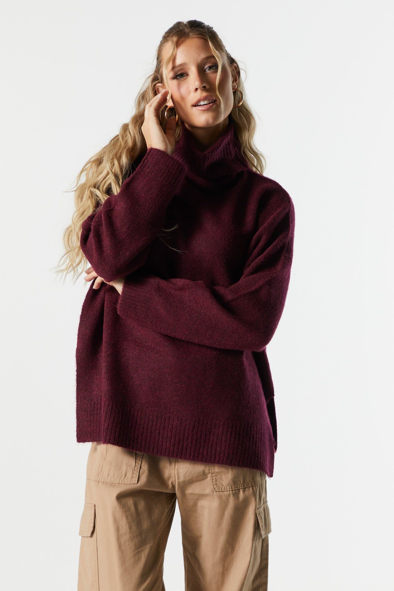 Knit Turtleneck Tunic sold by Urban Planet product image thumbnail 10