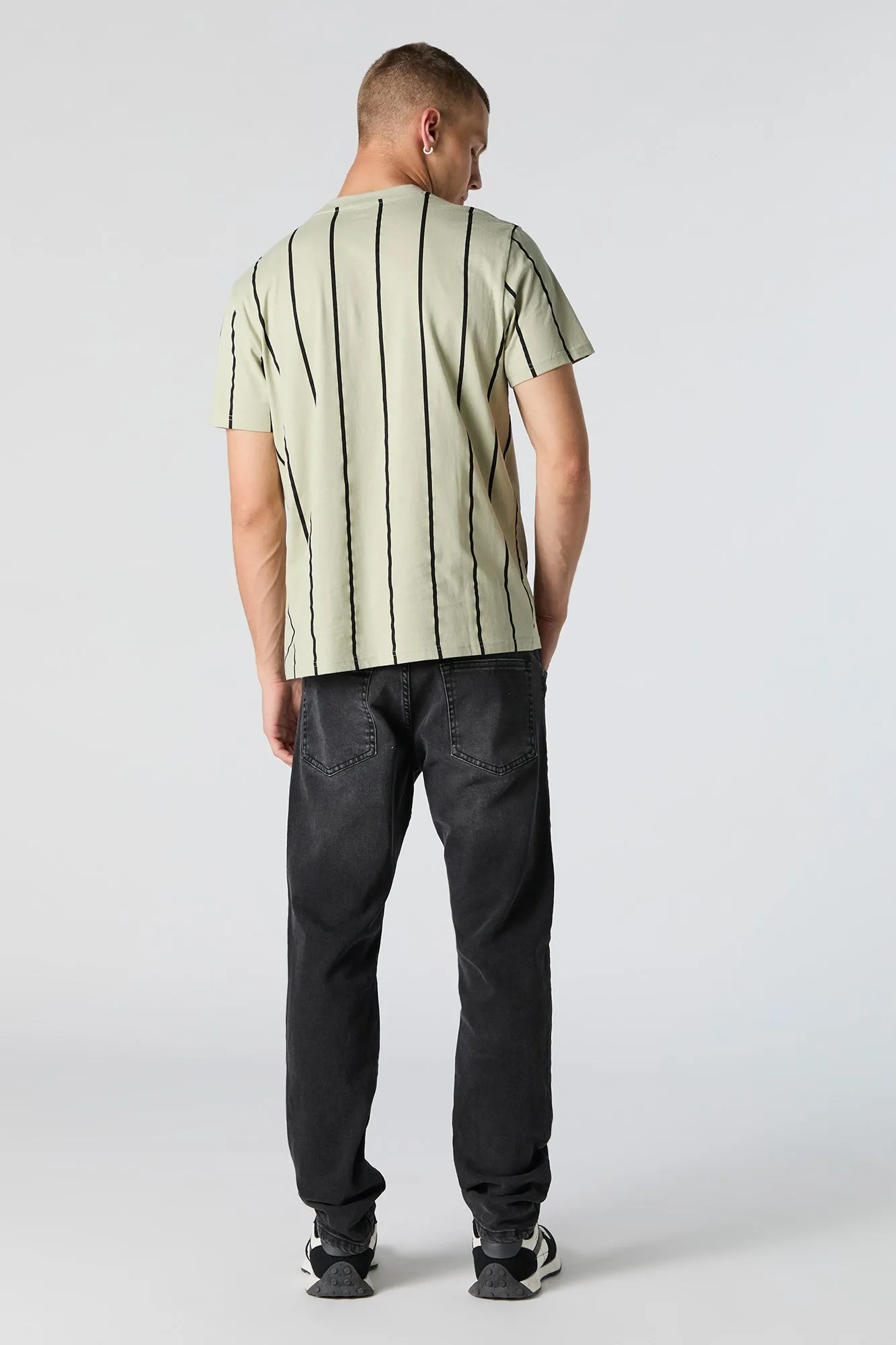 Black Wash Straight Leg Jean sold by Urban Planet product image thumbnail 3