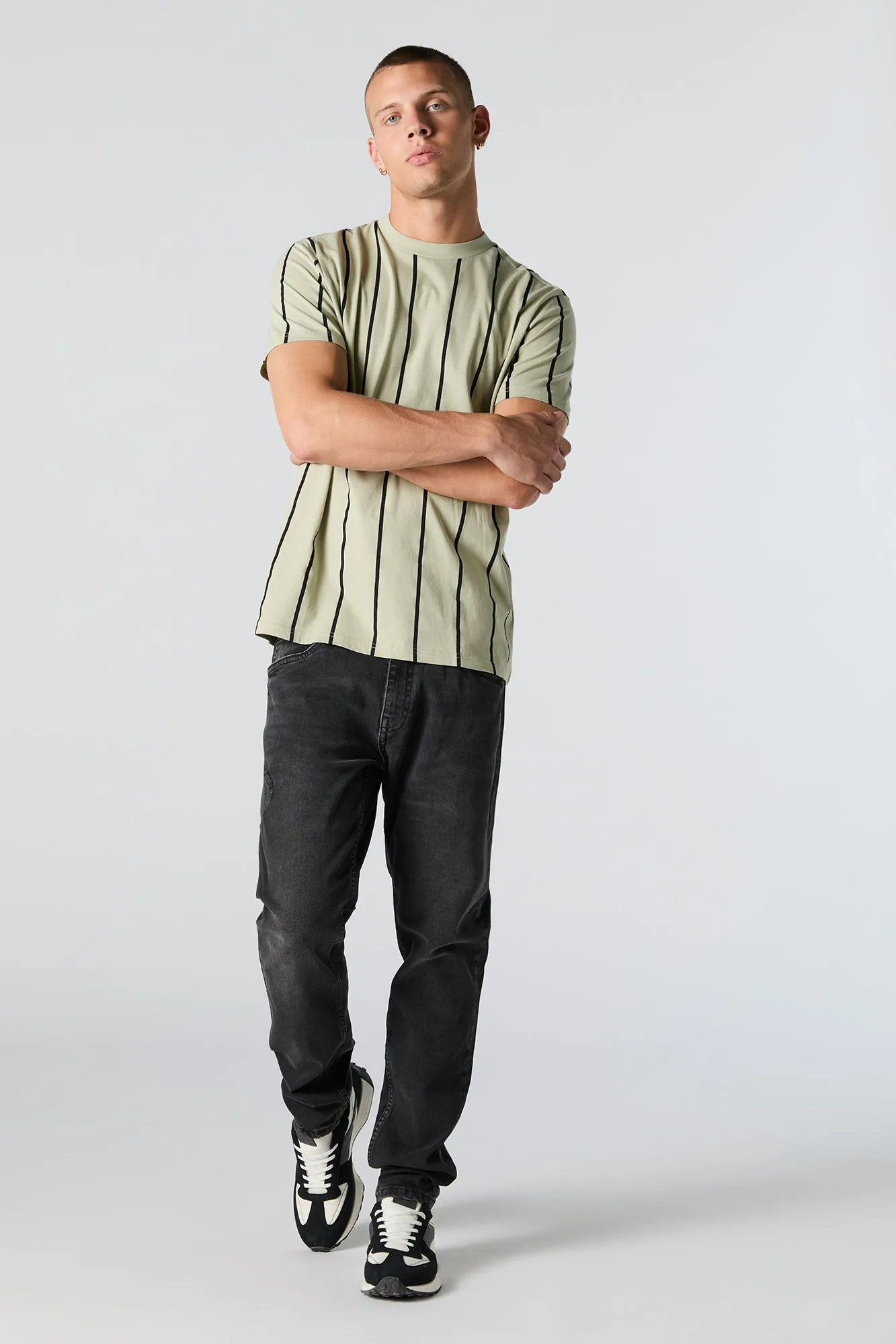 Black Wash Straight Leg Jean sold by Urban Planet product image thumbnail 2