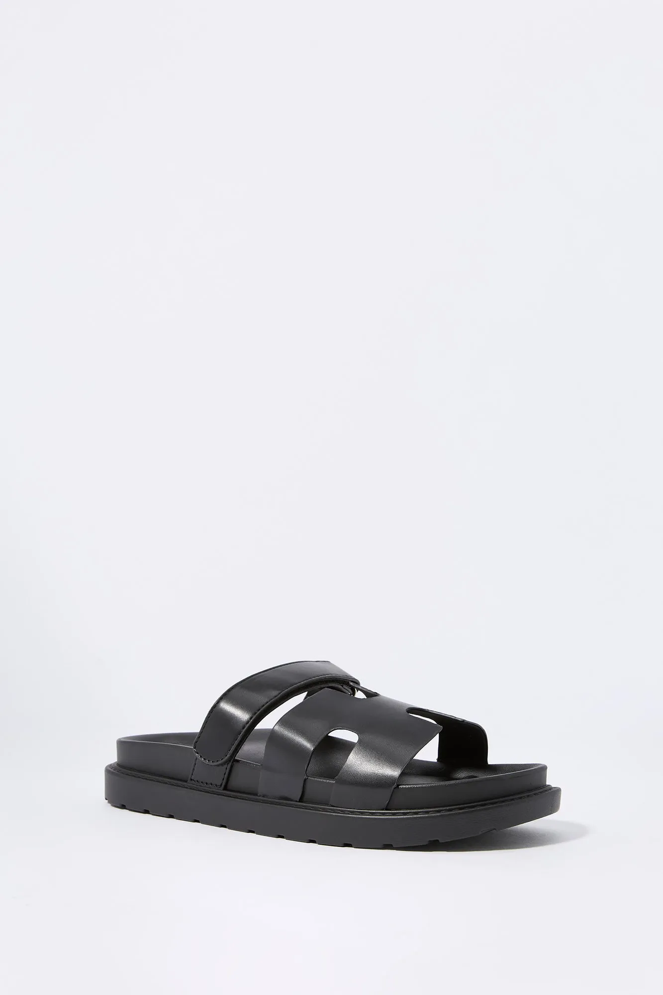 Sandales en similicuir avec bride en H sold by Urban Planet product image thumbnail 3