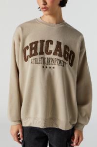 Chicago Chenille Embroidered Sweatshirt sold by Urban Planet