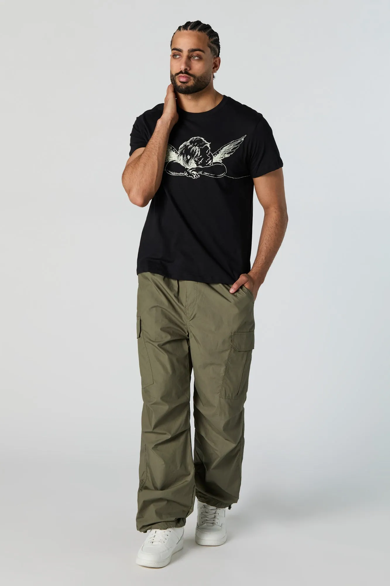 Angel Graphic T-Shirt sold by Urban Planet product image thumbnail 3