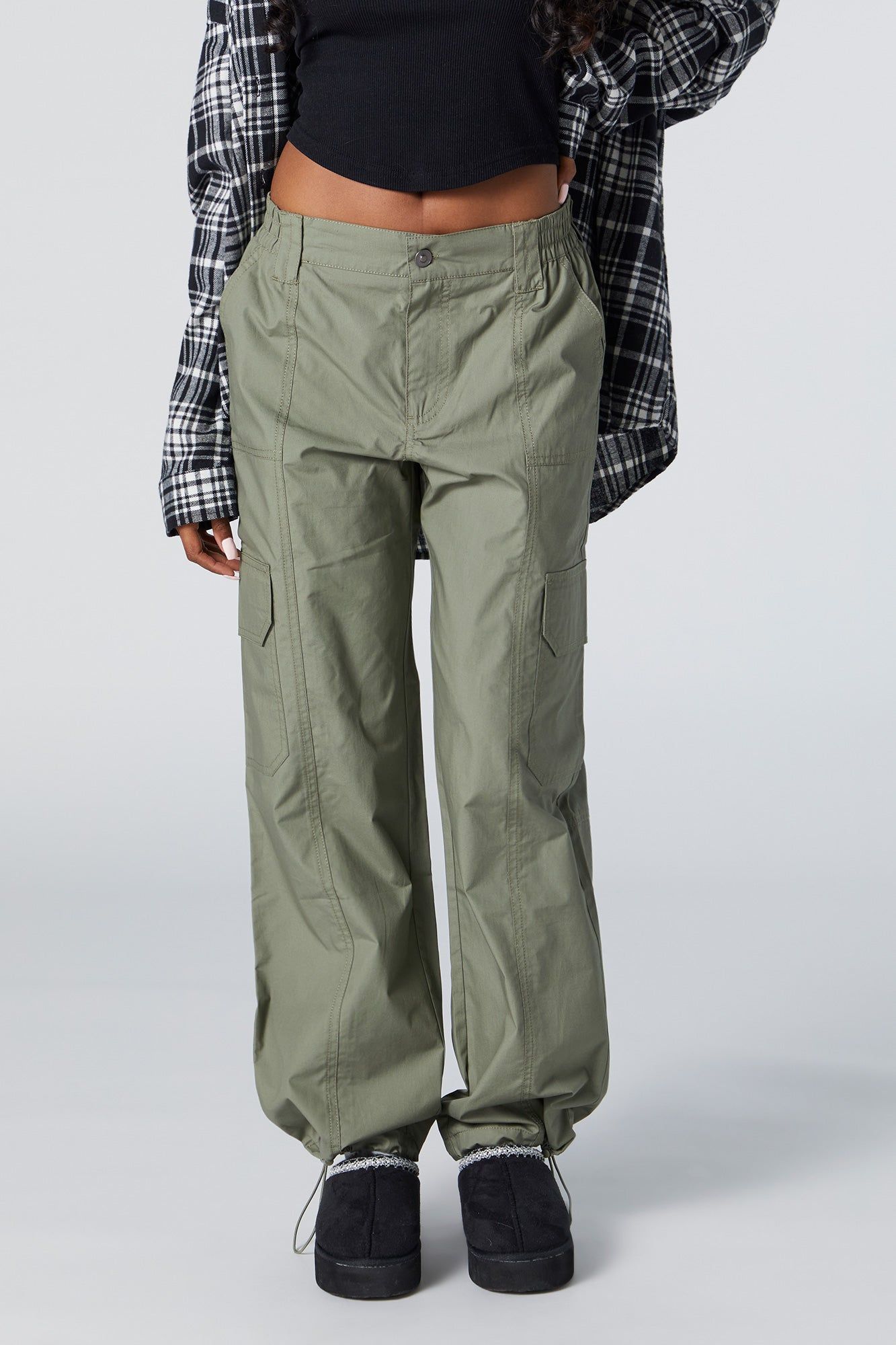 Pantalon cargo parachute sold by Urban Planet product image thumbnail 3