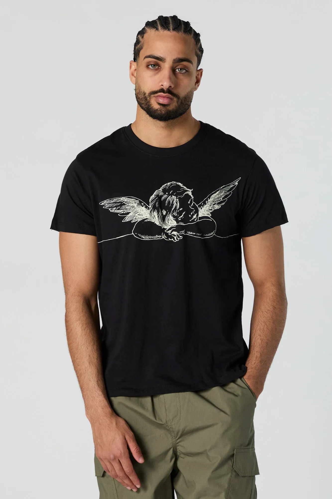 Angel Graphic T-Shirt sold by Urban Planet product image thumbnail 2