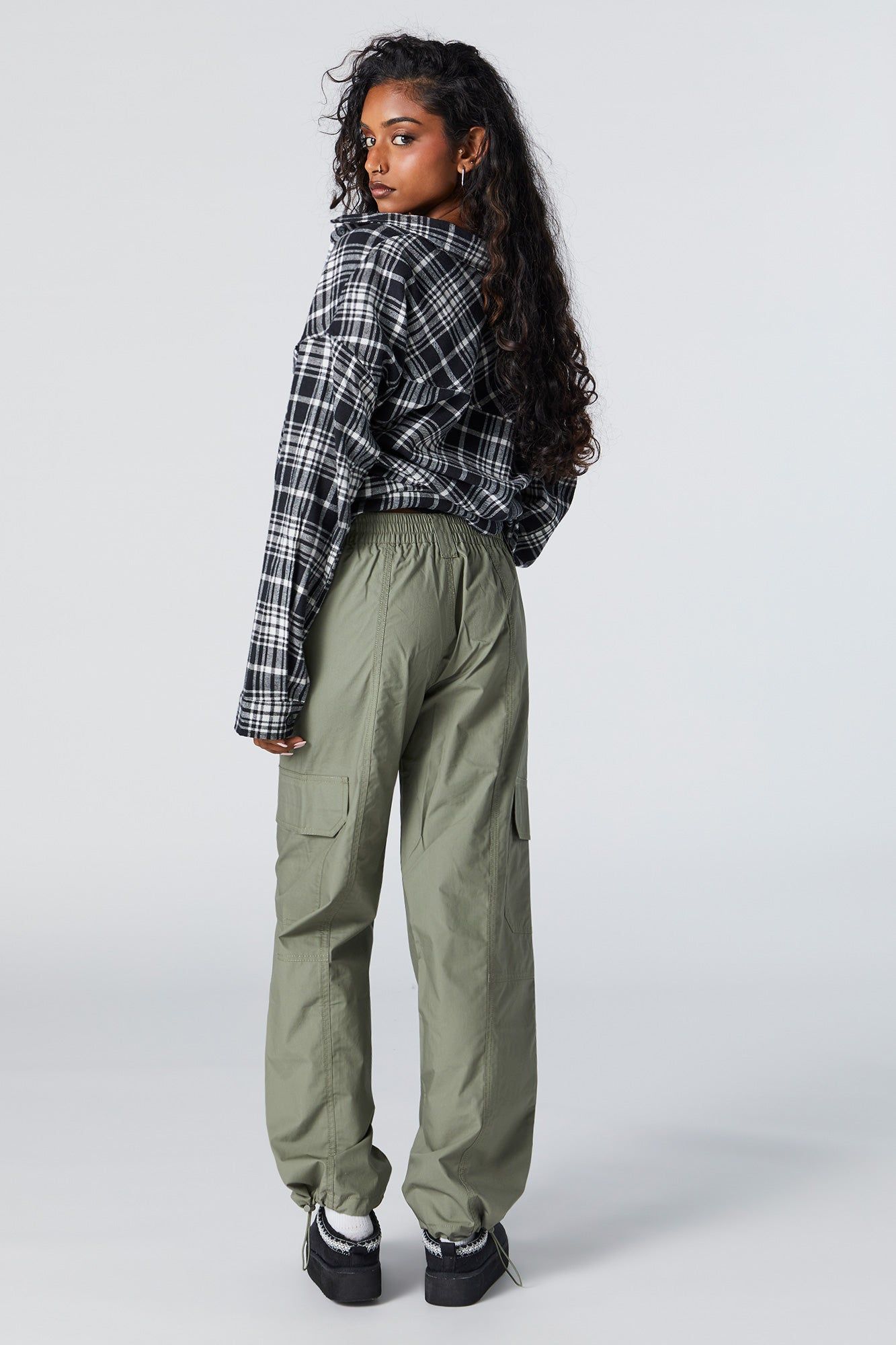 Pantalon cargo parachute sold by Urban Planet product image thumbnail 4