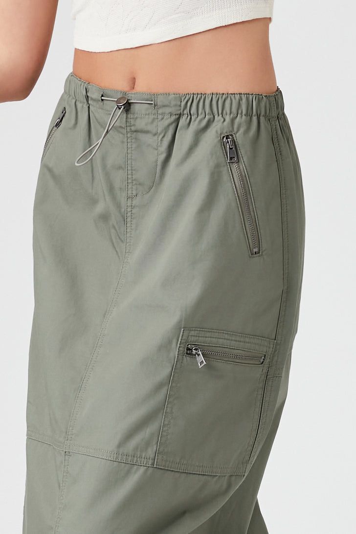 Poplin Utility Midi Skirt sold by Urban Planet product image thumbnail 5