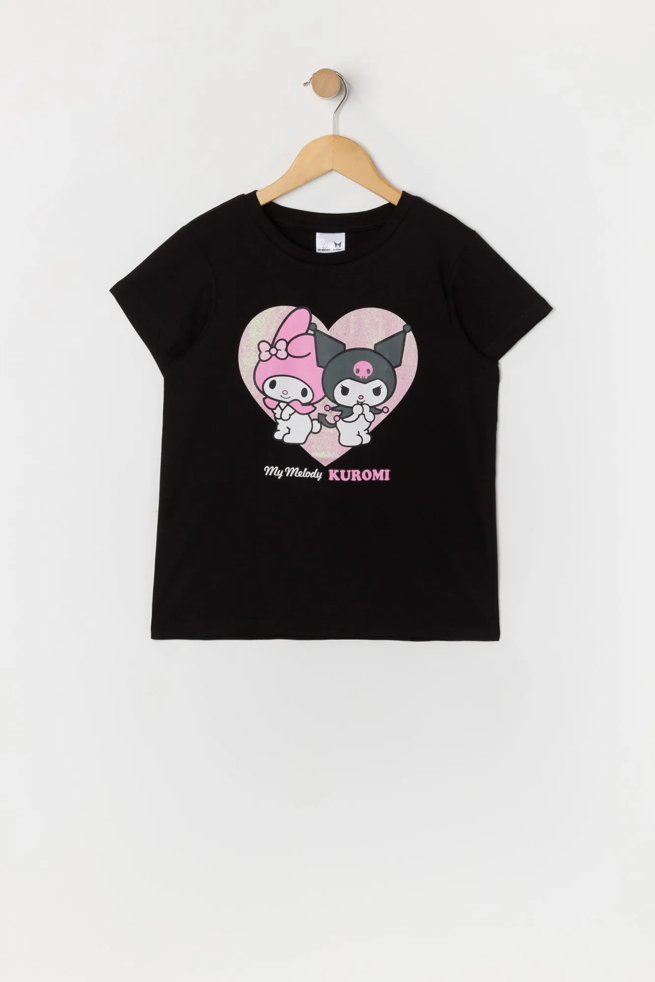 Girls Kuromi Graphic T-Shirt sold by Urban Planet