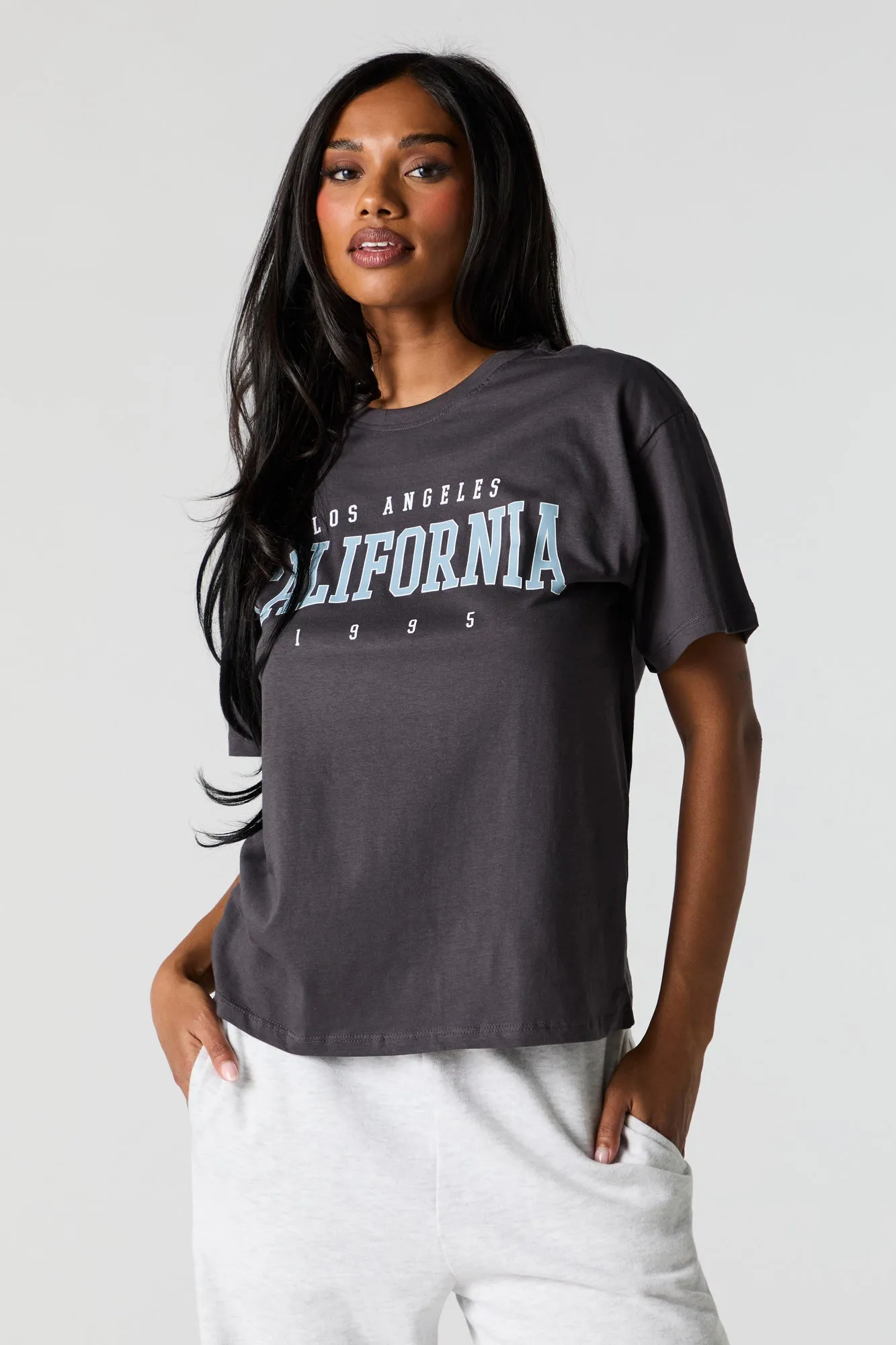 California Graphic T-Shirt sold by Urban Planet product image thumbnail 2