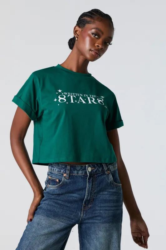 Written in Stars Graphic Boxy T-Shirt sold by Urban Planet