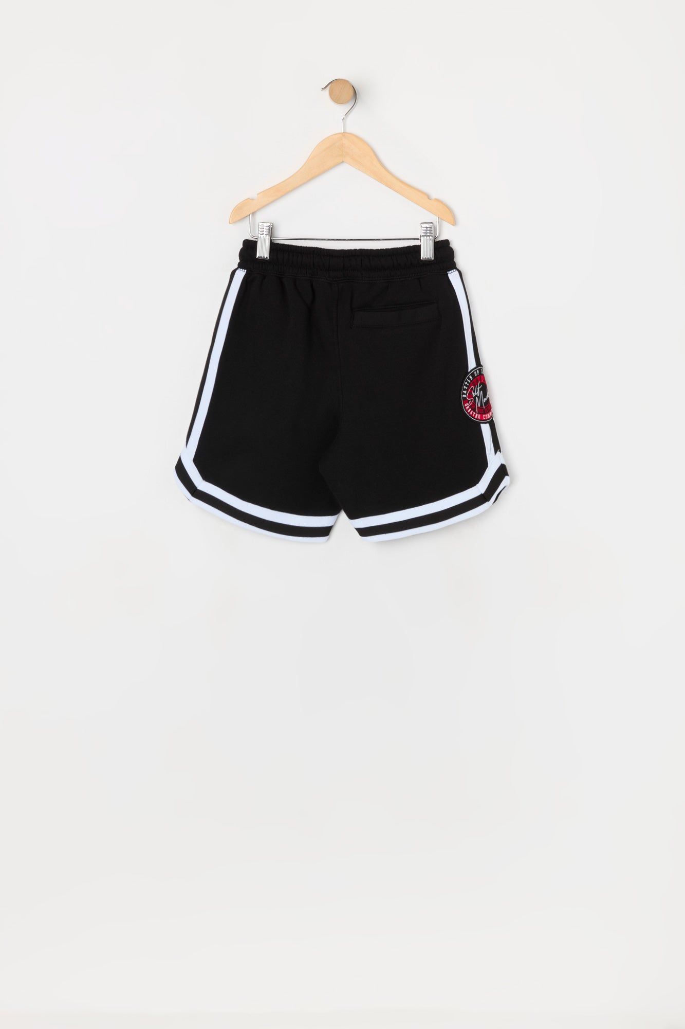 Boys NY Chenille Embroidered Fleece Short sold by Urban Planet product image thumbnail 2