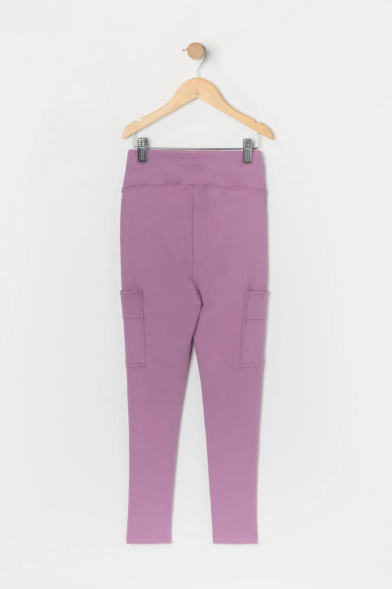 Girls Soft Multi Pocket Cargo Legging sold by Urban Planet product image thumbnail 2