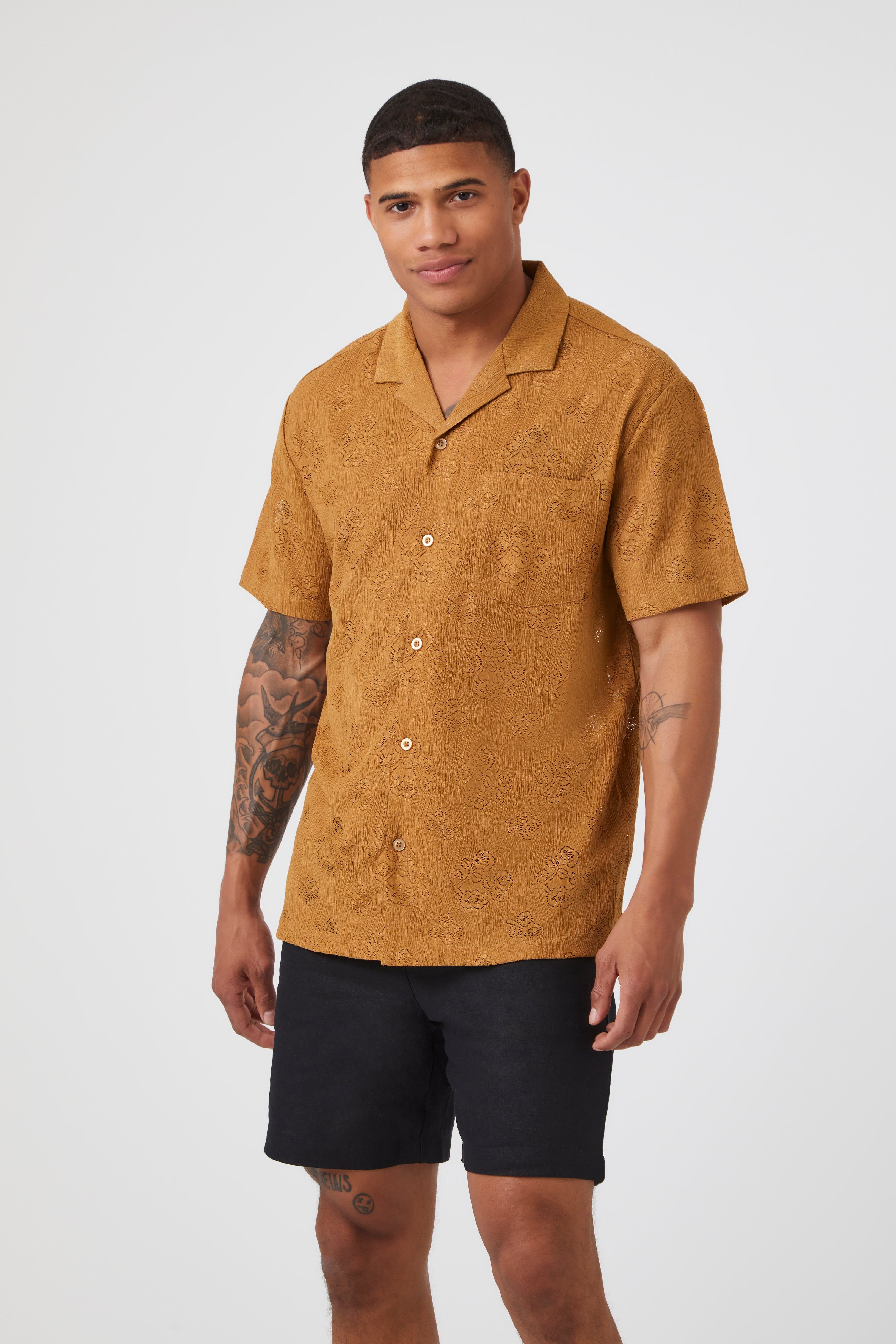 Haut boutonné avec motif jacquard sold by Urban Planet product image thumbnail 6