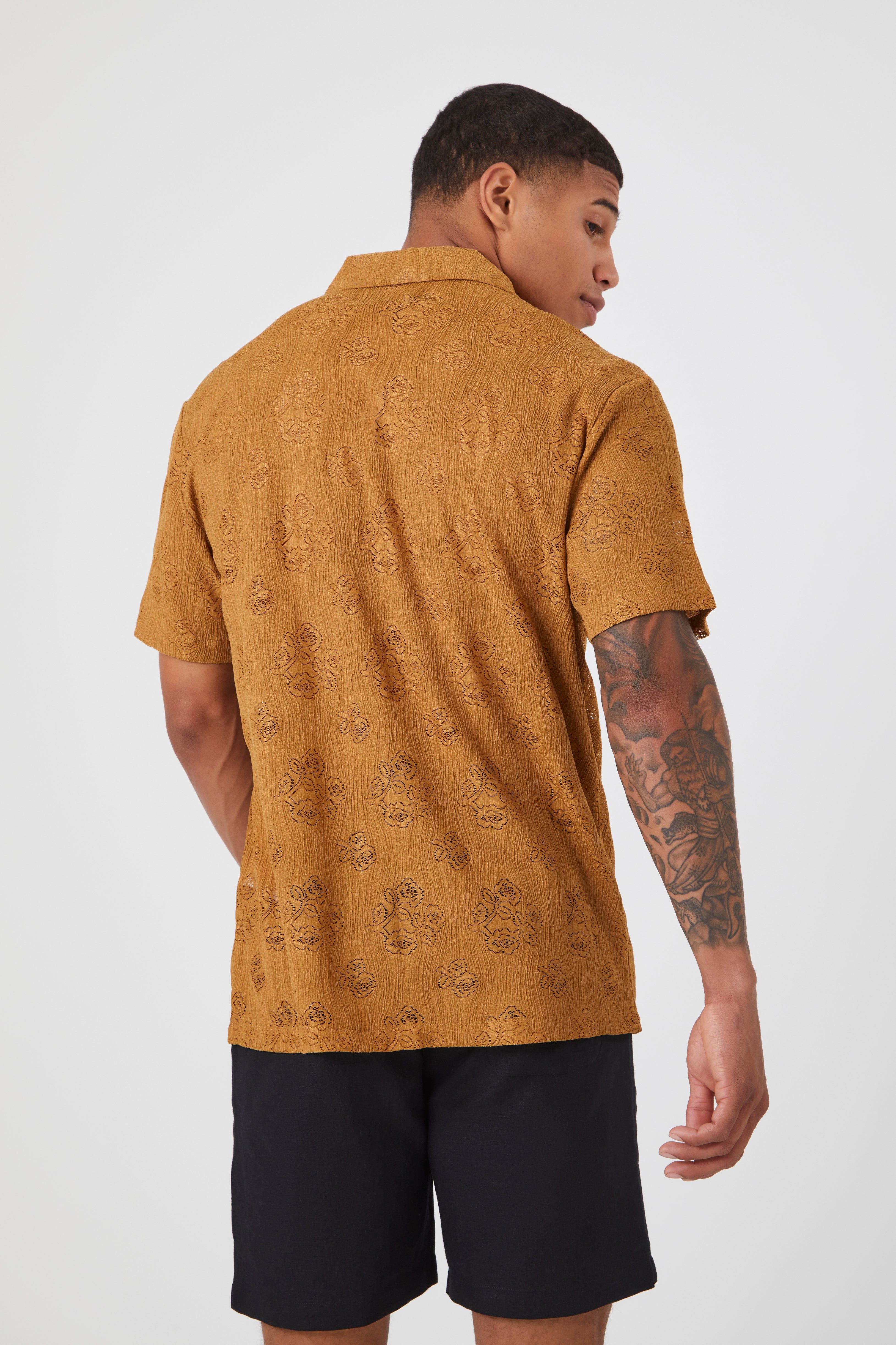 Haut boutonné avec motif jacquard sold by Urban Planet product image thumbnail 8