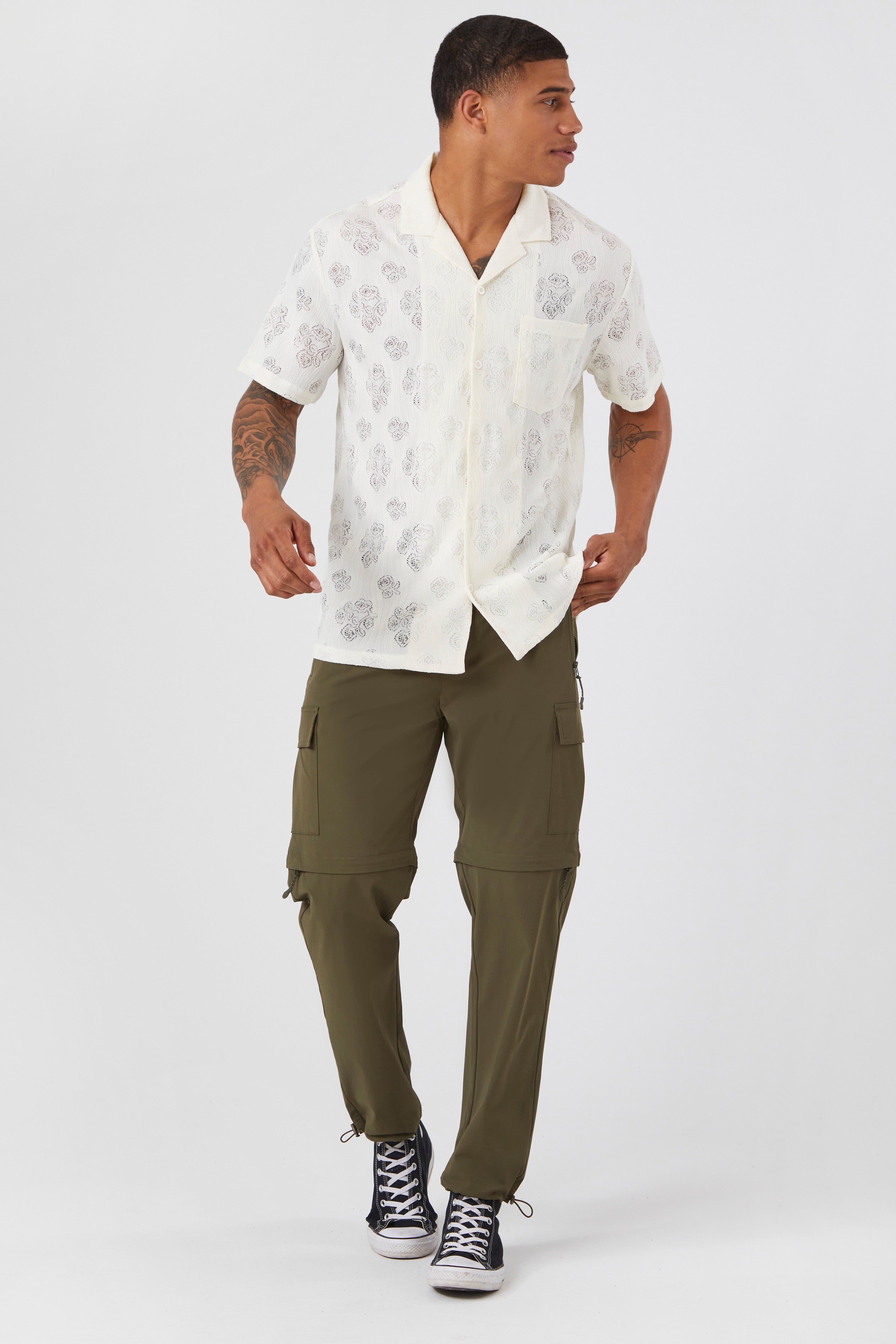 Haut boutonné avec motif jacquard sold by Urban Planet product image thumbnail 4