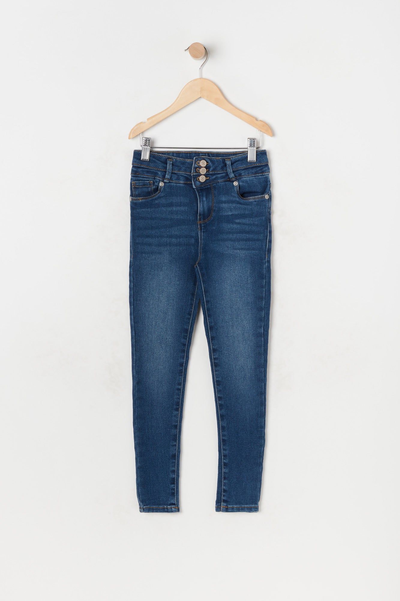 Girls Ibiza Dark Wash Skinny Jean sold by Urban Planet