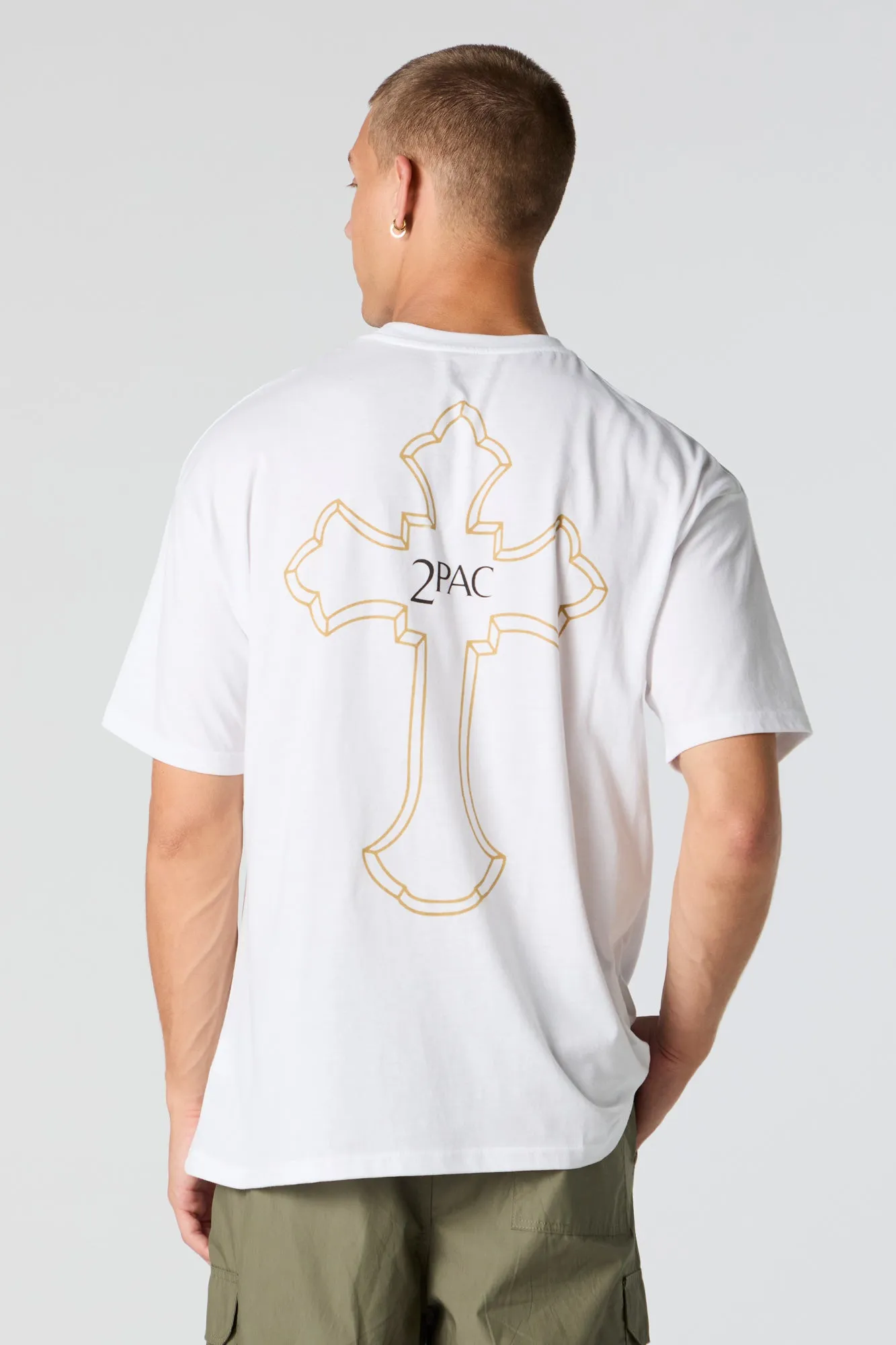 T-shirt à imprimé Tupac Til the End of Time sold by Urban Planet product image thumbnail 2