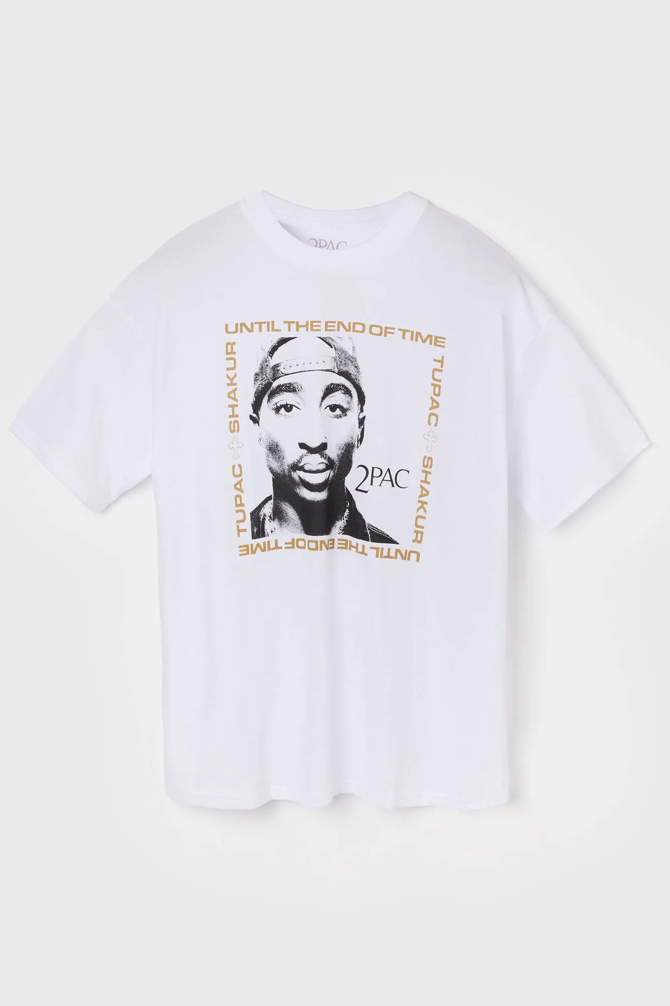 T-shirt à imprimé Tupac Til the End of Time sold by Urban Planet product image thumbnail 4