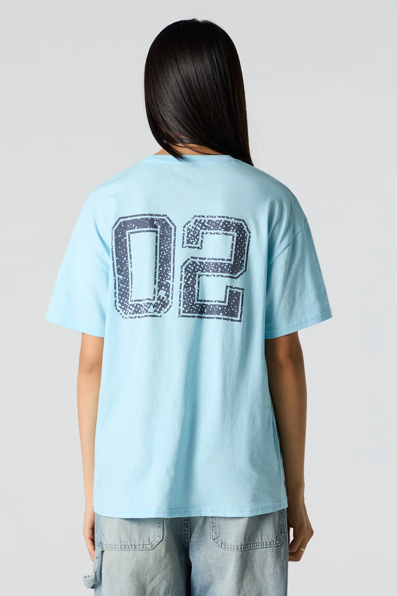 Stitch Graphic Boyfriend T-Shirt sold by Urban Planet product image thumbnail 3