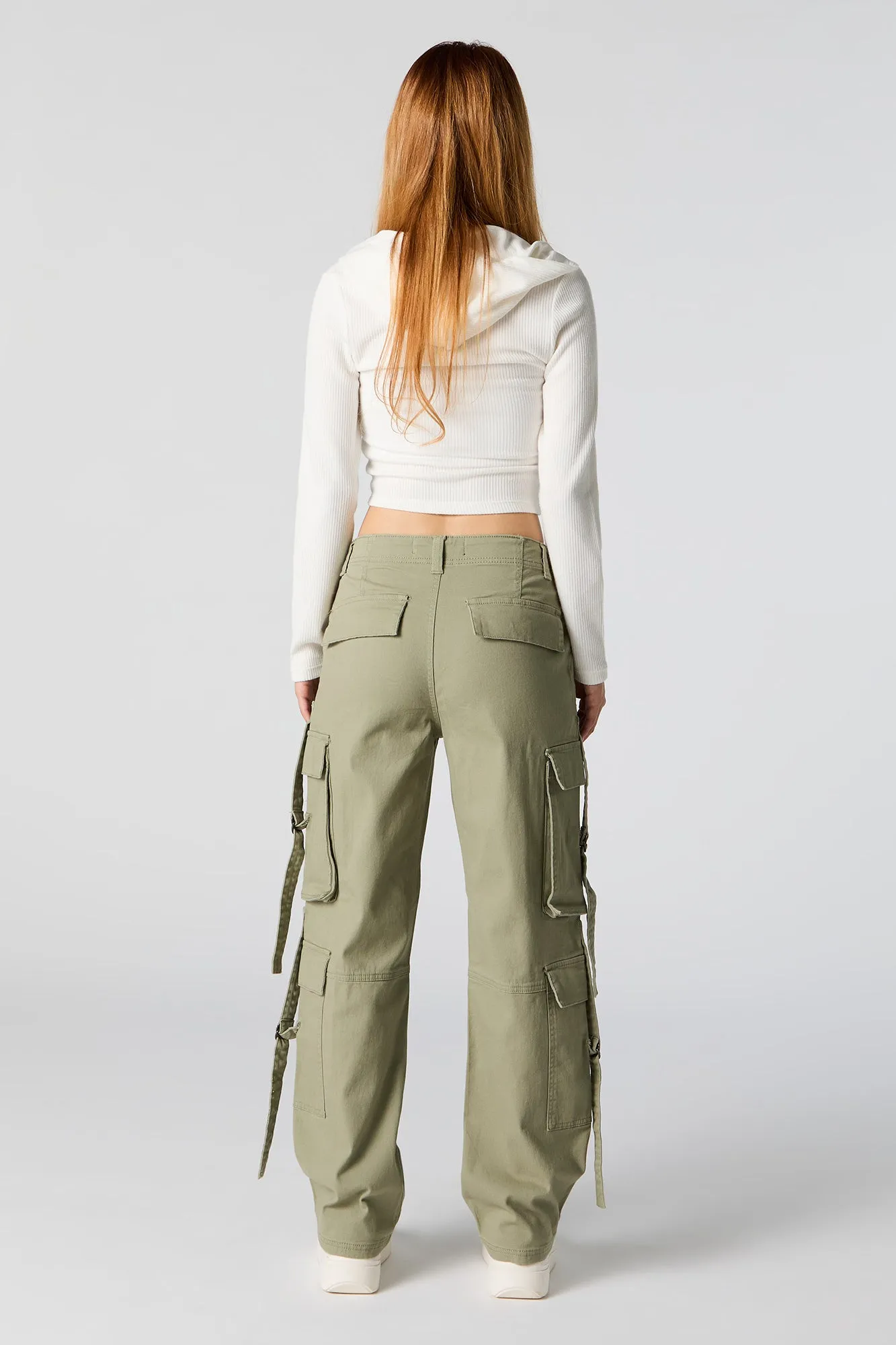 Pantalon cargo utilitaire avec poches multiples sold by Urban Planet product image thumbnail 3