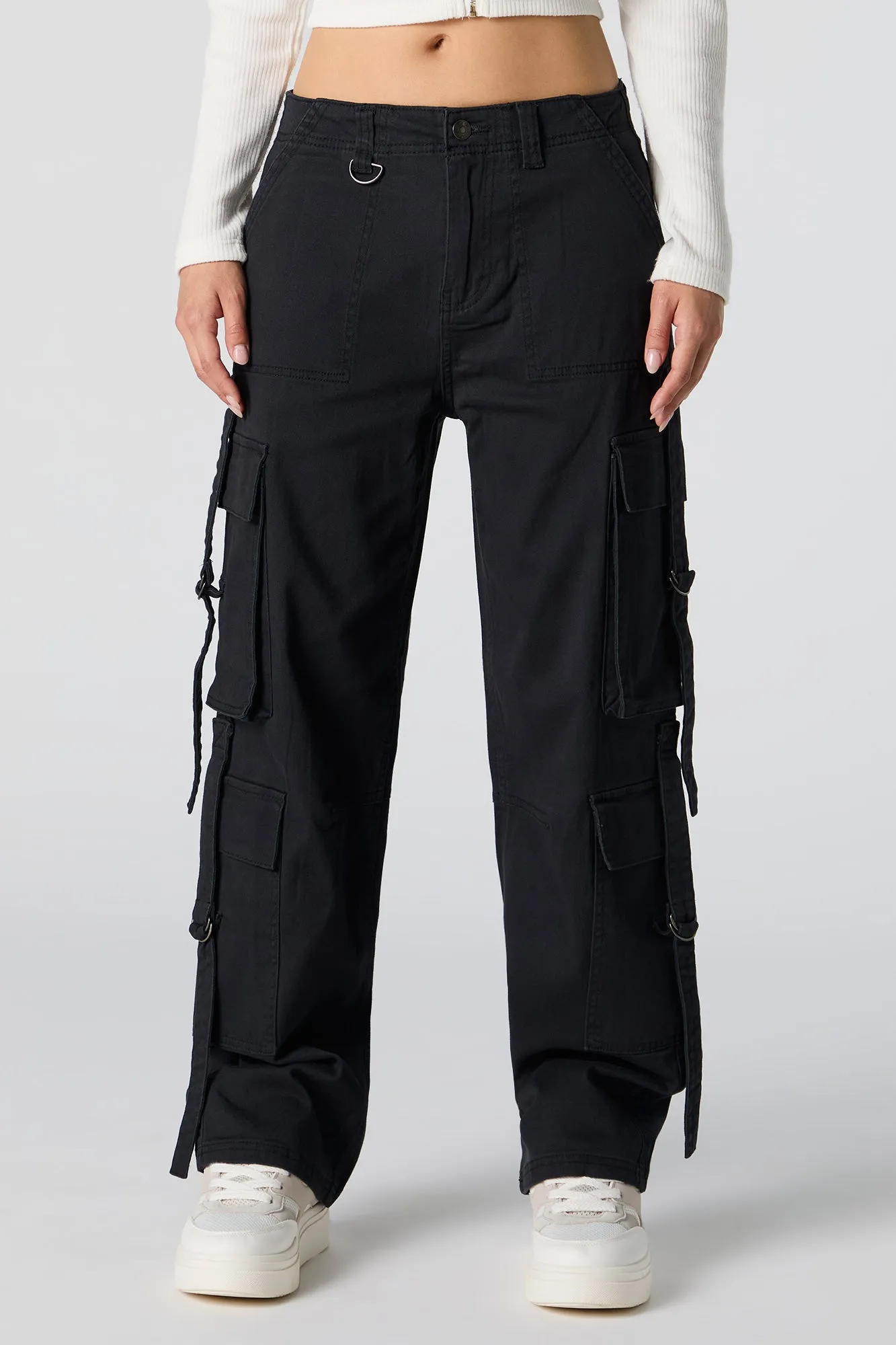 Pantalon cargo utilitaire avec poches multiples sold by Urban Planet product image thumbnail 5