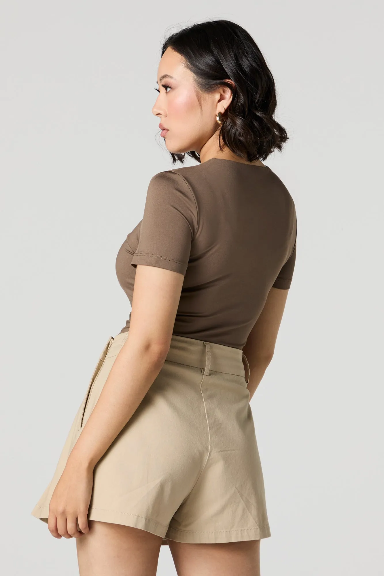 Maillot ras du cou profilé à manches courtes sold by Urban Planet product image thumbnail 4