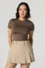 Maillot ras du cou profilé à manches courtes sold by Urban Planet