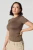 Maillot ras du cou profilé à manches courtes sold by Urban Planet