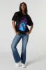 Cutie Stitch Graphic Boyfriend T-Shirt sold by Urban Planet