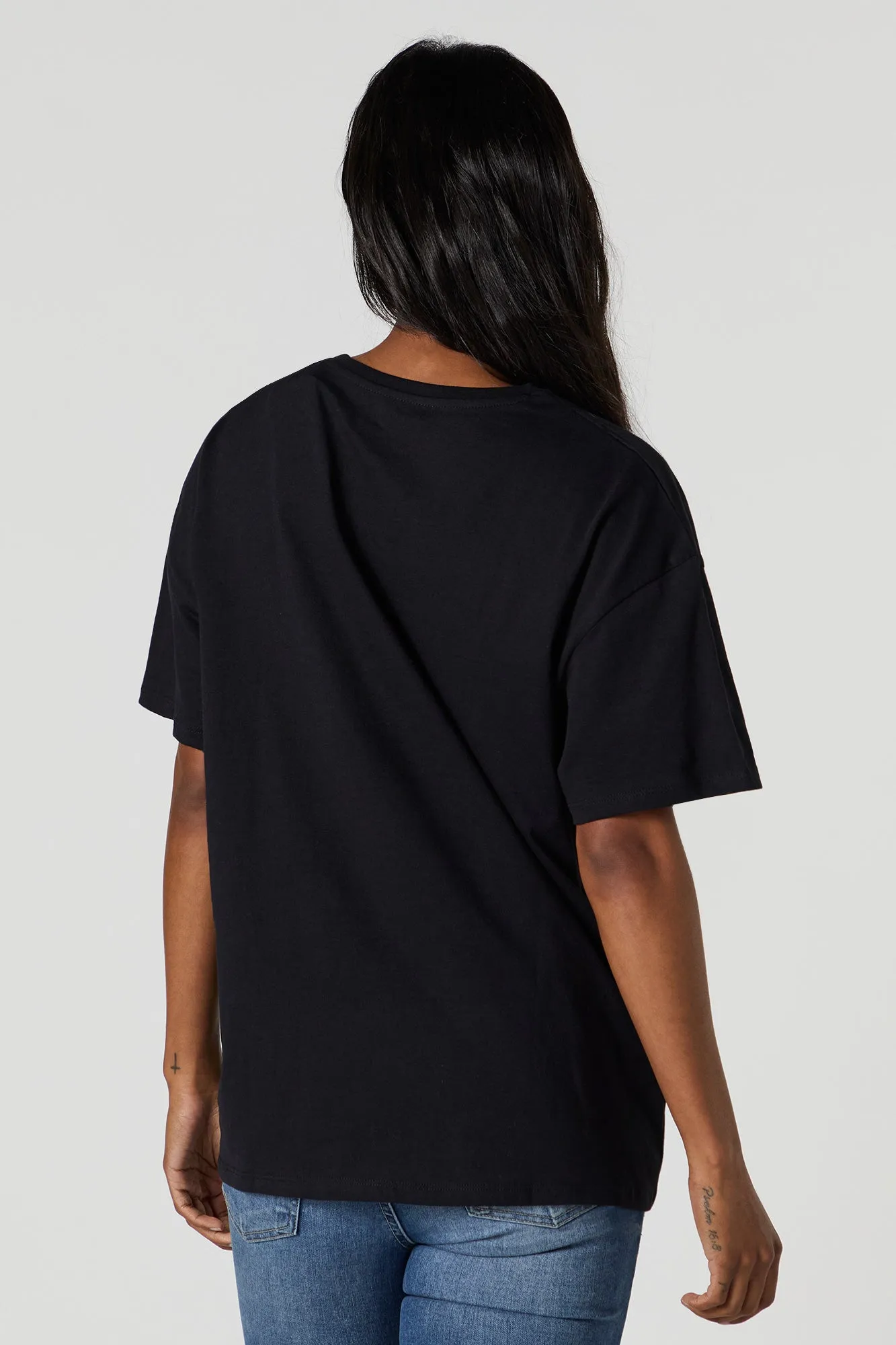 Cutie Stitch Graphic Boyfriend T-Shirt sold by Urban Planet product image thumbnail 4