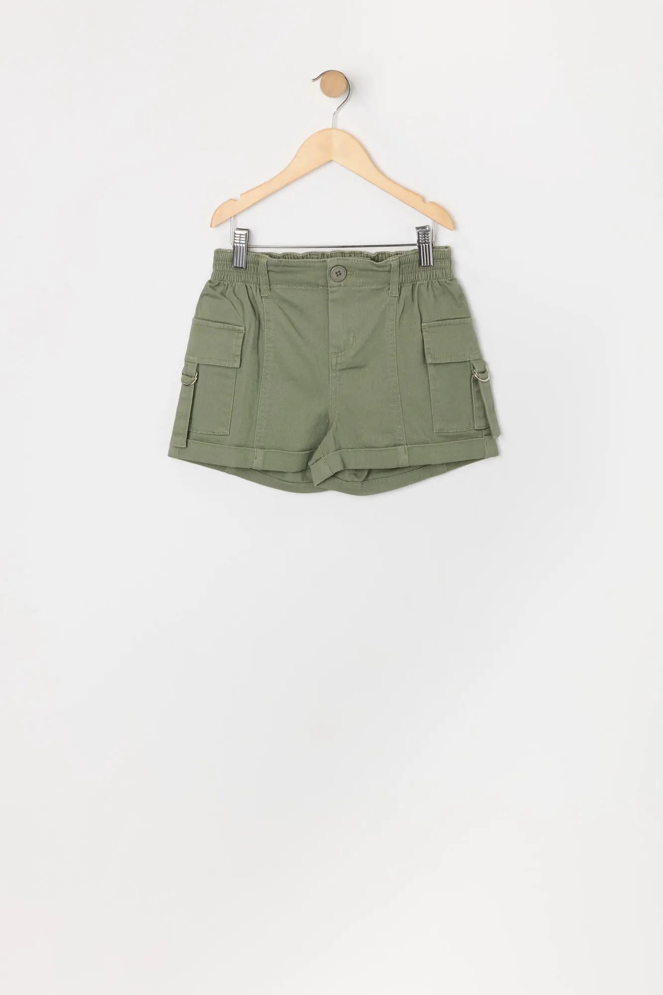 Girls Twill Cargo Short sold by Urban Planet product image thumbnail 3