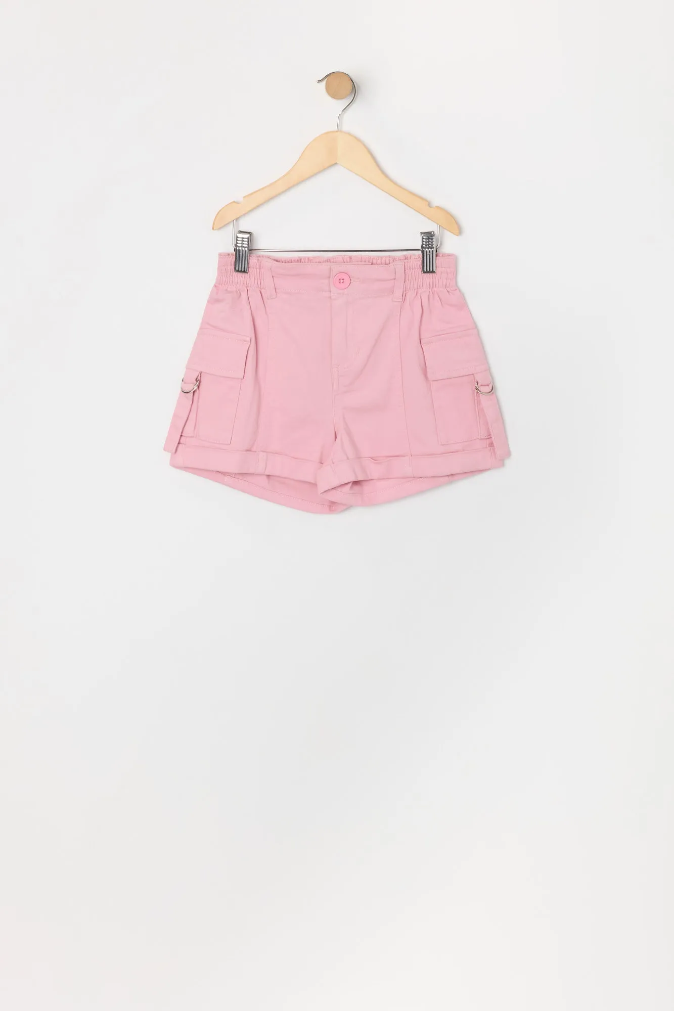 Girls Twill Cargo Short sold by Urban Planet