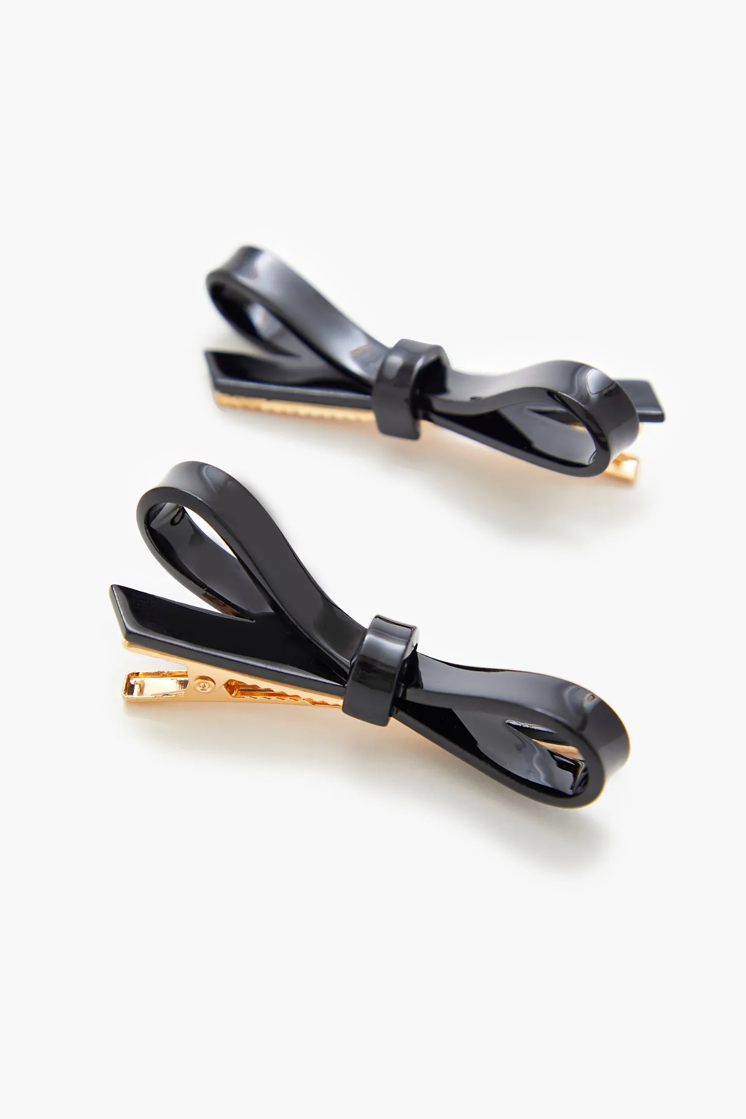 Bow Hair Clip Set (2 Pcs) sold by Urban Planet product image thumbnail 2